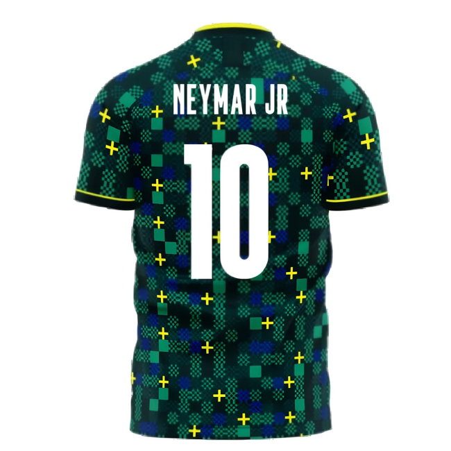 Brazil 2025-2026 Third Concept Football Kit (Libero) (NEYMAR JR 10)-SoccerKits Hub | Buy Soccer Jerseys Online